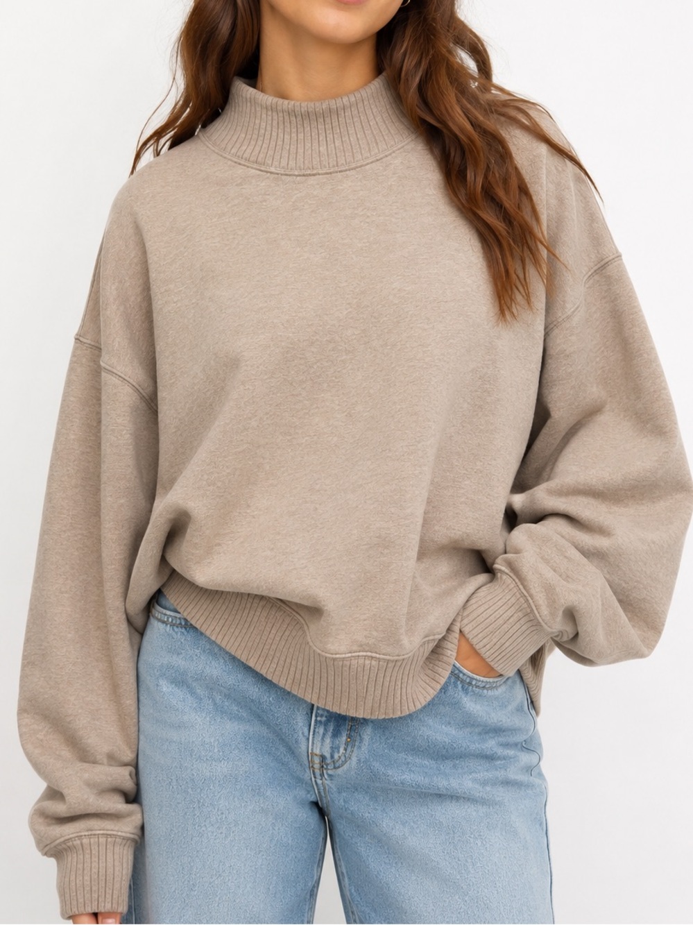 Aerie Mockneck Crewneck
